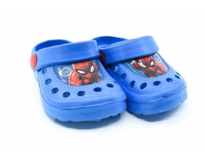 Chlapecké sandály "Spider-man" - modrá