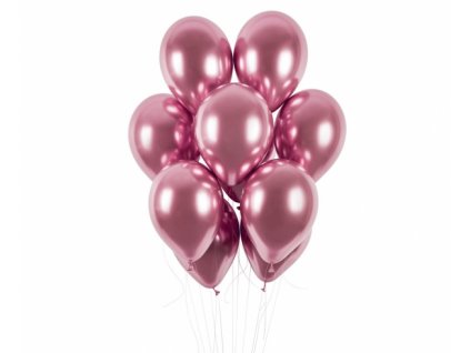 Latexový balón "Shiny" 13" / 33cm - růžová
