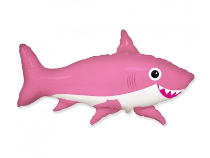 Fóliový balón 24" - Pink Baby Shark