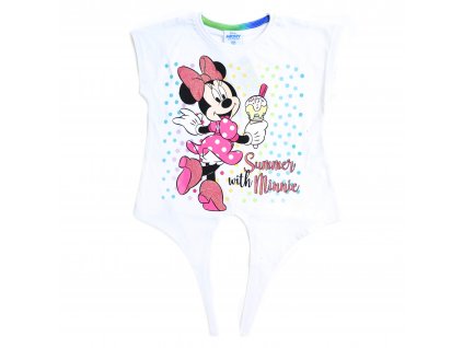 Dívčí tričko "Minnie Mouse" - bílá