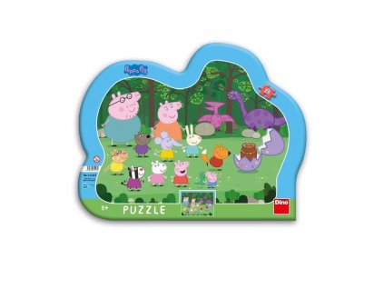 Puzzle "Peppa Pig" kontura 25 dílků