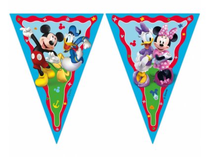 Vlajky na párty Mickey Mouse a jeho kamarádi - 230 cm