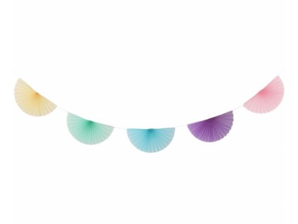 Girlanda Color semicircle - 300 cm