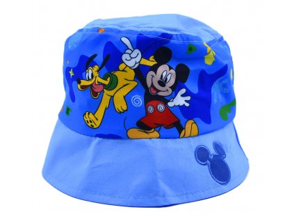 Chlapecký klobouk "Miceky Mouse" - světle modrá