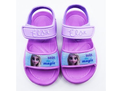 Dívčí sandály "Ledové království" - fialová