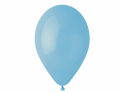 Latexový balón Pastelový 10" / 25 cm - modrá