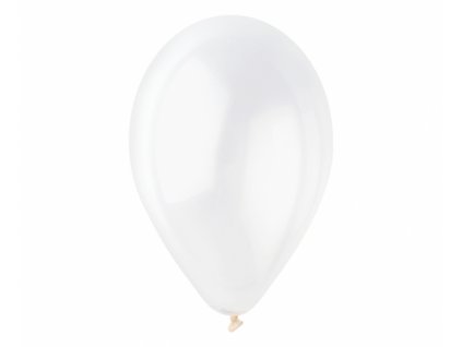 Latexový balón Pastelový 10" / 25 cm - transparentní