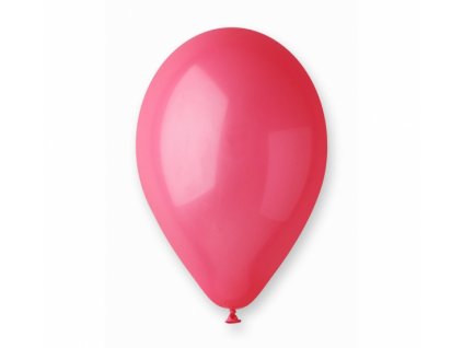 Latexový balón Pastelový 10" / 25 cm - červená