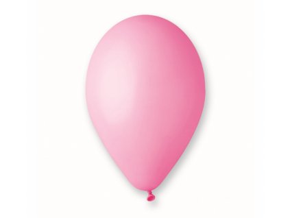 Latexový balón Pastelový 10" / 25 cm - růžová