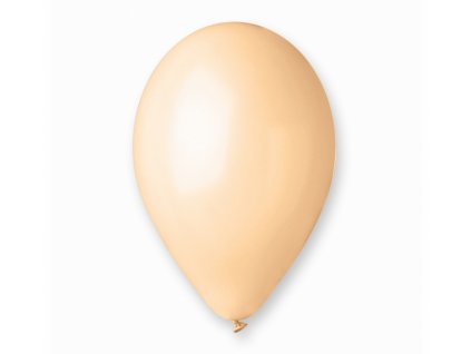 Latexový balón Pastelový 10" / 25 cm - krémová