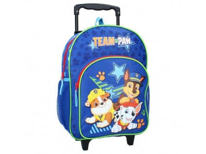 Školní taška na kolečkách Team Tlapková Patrola