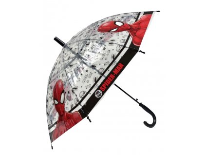 Automatický transparentní deštník Red Spider-man