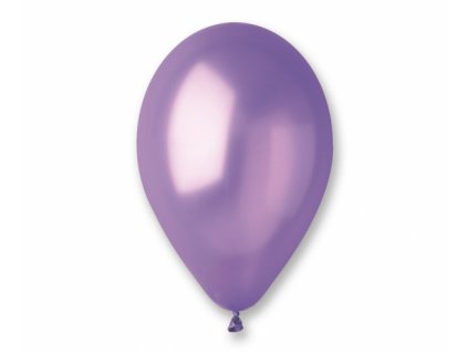 Latexový balón Metalizovaný 12" / 30 cm - levandulová