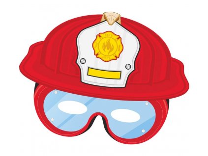 Dětská maska Požárník Sam - 3 ks