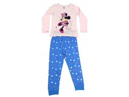 Dívčí bavlněné pyžamo Minnie mouse - Stars