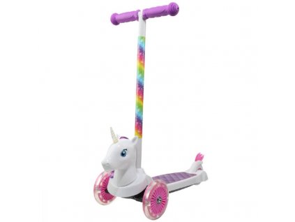 Dětská tříkolová koloběžka Unicorn 3D