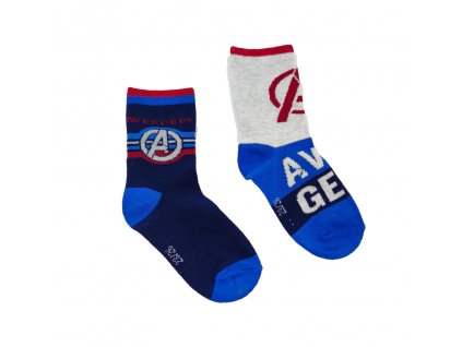 Chlapecké vysoké ponožky Avengers - 2 ks