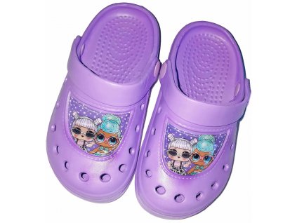 Dívčí sandály "LOL" - fialová