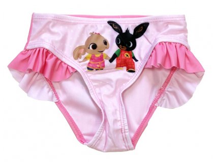 Dívčí plavky kalhotky "Bing"- tmavě růžová