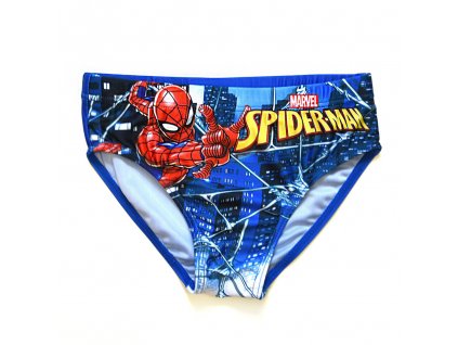 Chlapecké plavky "Spider-man" - světle modrá