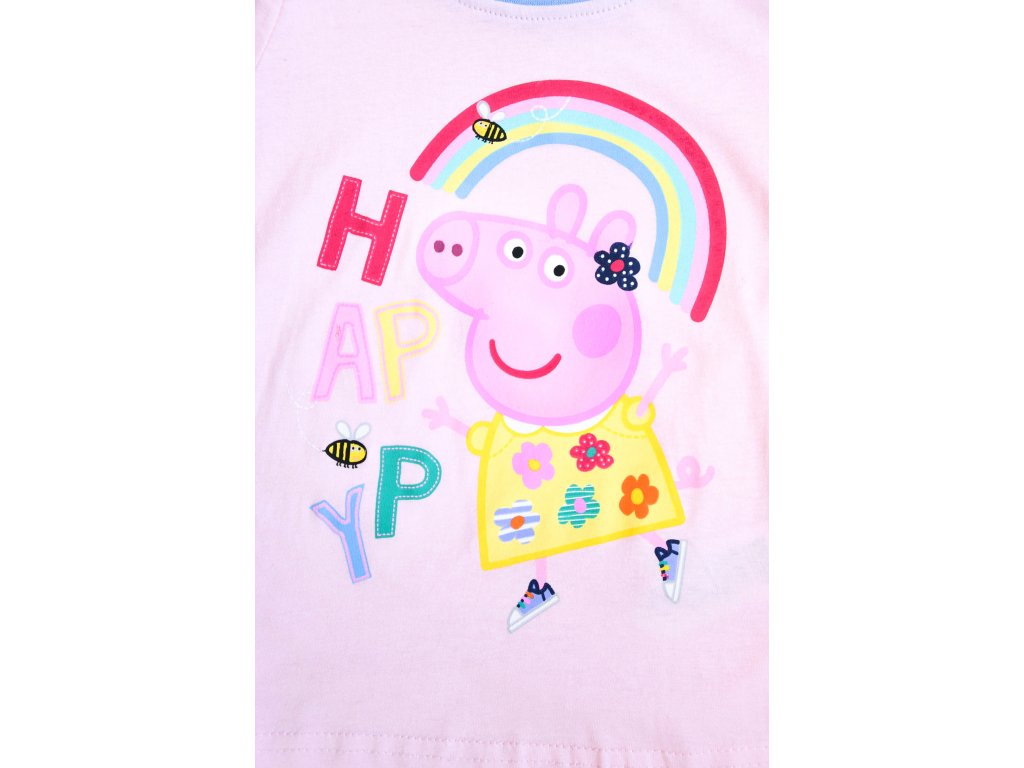 Pijamale de bumbac pentru fete "Peppa Pig" - roz | Goldsun.sk