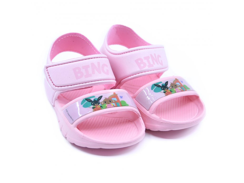 Dievčenské sandále "Bing" - svetlo ružová | Goldsun.sk