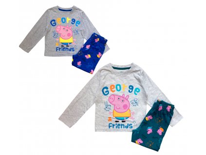 Chlapčenské bavlnené pyžamo George Peppa Pig