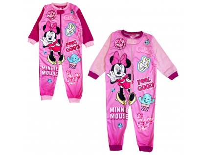 Dievčenské pyžamo overal Feel Good Minnie Mouse
