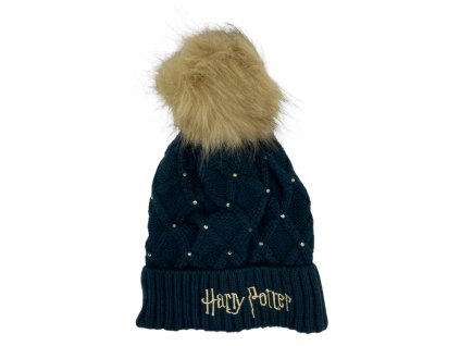 Dievčenská čiapka s brmbolcom Harry Potter
