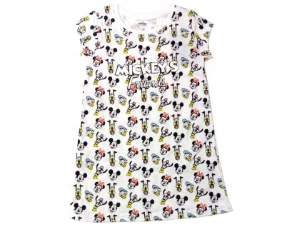Dievčenská bavlnená nočná košeľa Minnie Mouse - Mickeys Friends