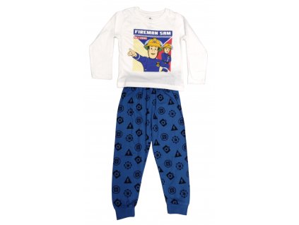 Chlapčenské bavlnené pyžamo Požiarnik Sam No. 1 HERO