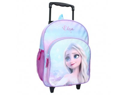 Dievčenská školská taška na kolieskach Frozen - Elsa