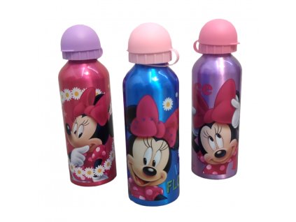 Hliníková fľaša na pitie Minnie Mouse 500ml