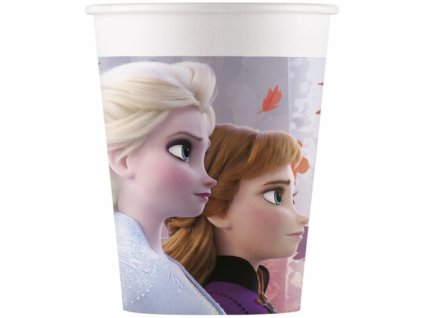 Papierové poháre Frozen II - 8 ks / 200 ml