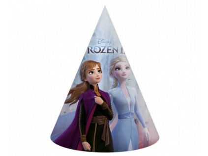 Papierové klobúčiky Frozen II - 6 ks