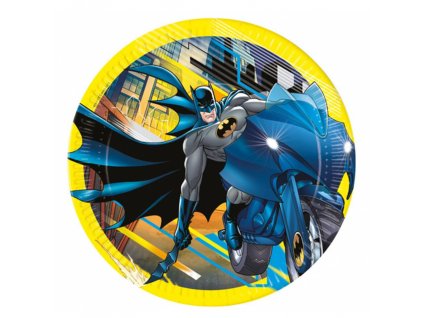 Papierové taniere Batman - 8 ks / 23 cm