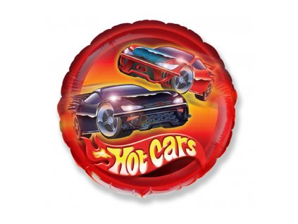 Fóliový balón 18" - Hot Cars