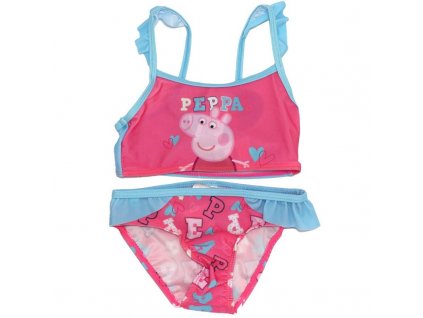 Dievčenské dvojdielne plavky Peppa Pig