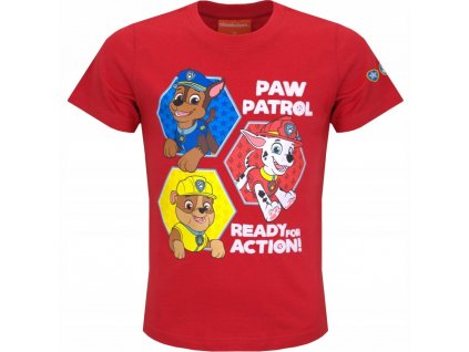 Chlapčenské tričko Paw Patrol ACTION! - set 2ks