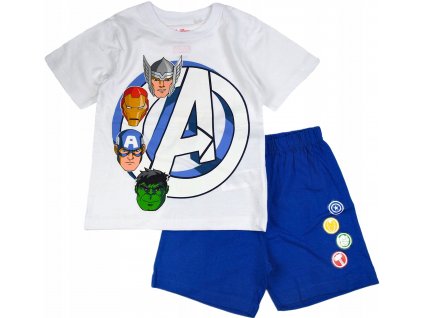 Chlapčenské bavlnené pyžamo Avengers