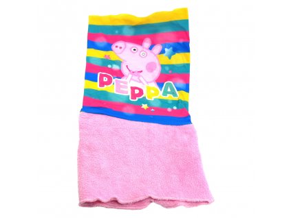 Detský zateplený nákrčník Rainbow Peppa Pig