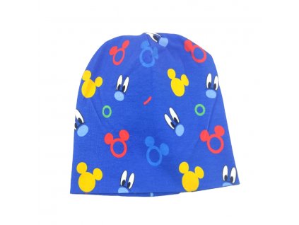 Chlapčenská bavlnená čiapka Mickey Mouse