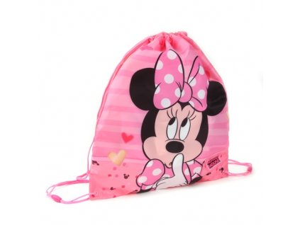 Dievčenské vrecko na prezuvky Shh! Minnie Mouse