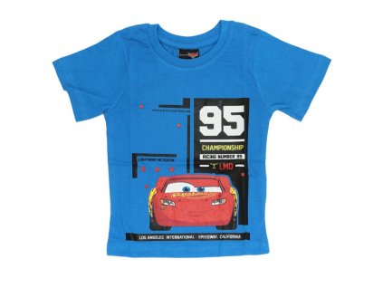 Chlapčenské tričko McQueen z rozprávky Cars