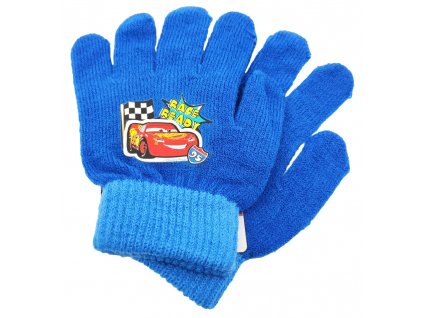 Chlapčenské prstové rukavice "McQueen" - svetlo modrá - 12x16 cm