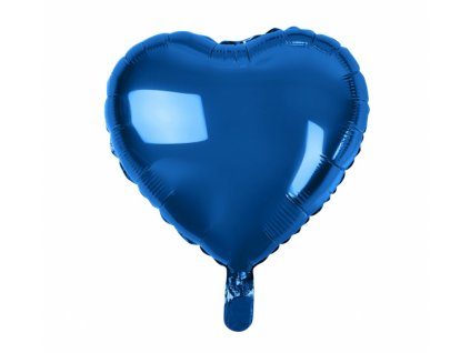 Fóliový balón 18" - Modré srdce