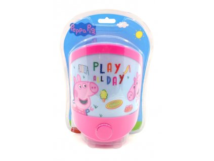 Nočná lampa Peppa Pig - Play all day