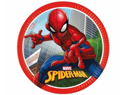 Papierové taniere Spidey Spider-man - 8 ks / 23 cm