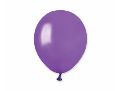 Latexový balón Metalizovaný 5" / 13 cm - fialová