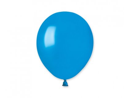 Latexový balón Metalizovaný 5" / 13 cm - modrá